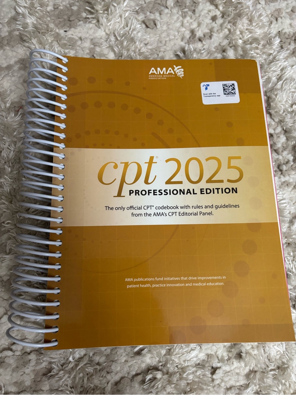 CPT 2025 Professional Edition by American Medical Association